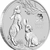 Lunar 3 - Hase - 1 KG Silber 2023*