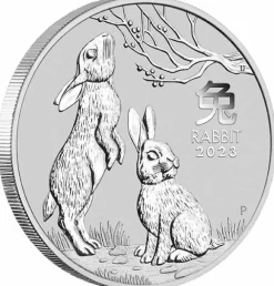 Lunar 3 - Hase - 1 KG Silber 2023*