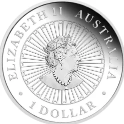 Lunar - Hase - Opal - 1 Unze Silber 2023 + Box +COA*
