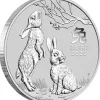 Lunar 3 - Hase - 5 Unzen Silber 2023 *