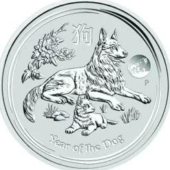 Lunar 2 - Hund - Privy Mark 1 Unze 2018*
