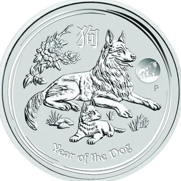Lunar 2 - Hund - Privy Mark 1 Unze 2018*