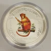 Lunar I Affe 2004 1 Kg Silber farbig*