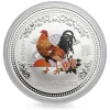 Lunar I Hahn 1 KG Silber farbig 2005*