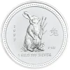 Lunar I - Hase - 1 KG Silber 1999 *