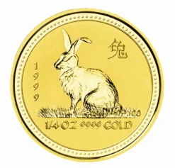 Lunar I Hase 1/4 Oz Gold 1999