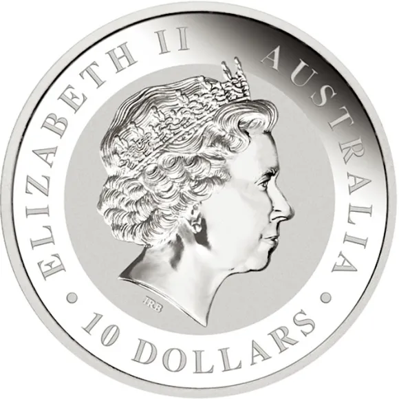 Lunar I Hase 10 Oz Silber 1999 *