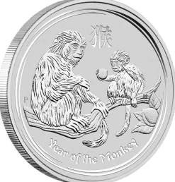 Lunar II - Affe - 10 KG Silber 2016*