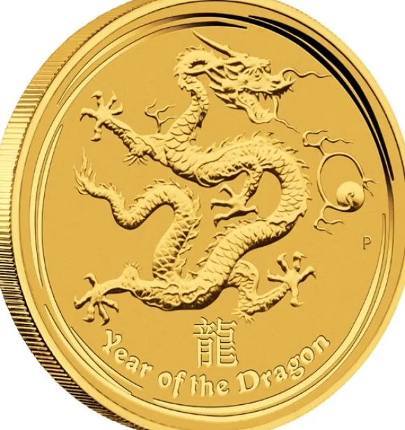 Lunar II Drache 1/2 Oz Gold 2012