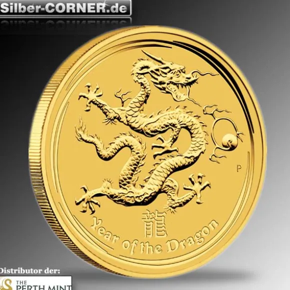 Lunar II Drache 1/2 Oz Gold 2012