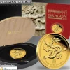 Lunar II Drache 1/4 Oz Gold Proof + Box + COA