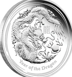 Lunar II Drache 1/2 Oz Silber Proof 2012 +Box +COA*