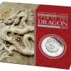 Lunar II Drache 1 Oz Silber Proof 2012 +Box +COA*