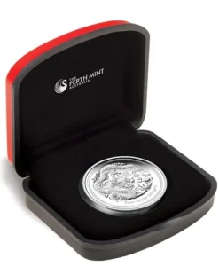 Lunar II Drache 1 Oz Silber Proof 2012 +Box +COA*