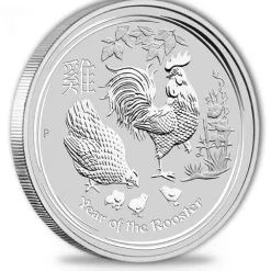 Lunar II - Hahn - 10 KG Silber 2017*