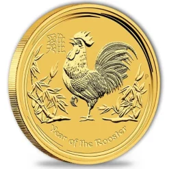 Lunar II - Hahn - 2 Oz Gold 2017