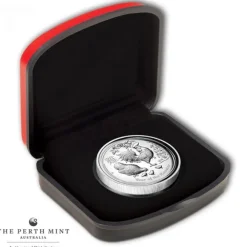 Lunar II - Hahn - 1 Oz Silber High Relief 2017 +Box +COA*
