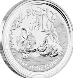 Lunar II - Hase - 1 Kg Silber 2011 *