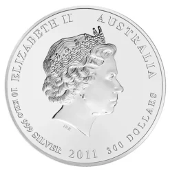 Lunar II - Hase - 10 KG Silber 2011*