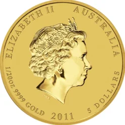 Lunar II- Hase - 1/20 Oz Gold 2011