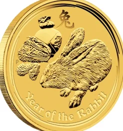 Lunar II Hase 1/2 Oz Gold 2011