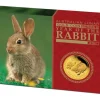 Lunar II- Hase - 1/10 Oz Gold Proof 2011 + Box + COA