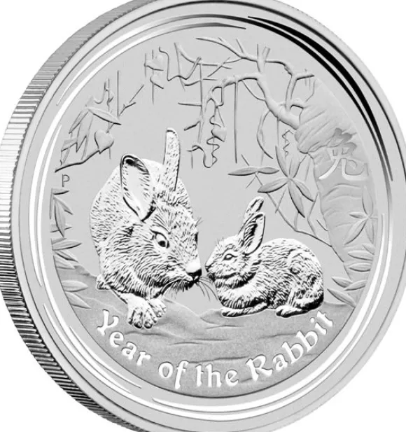 Lunar II - Hase - 1 Unze Silber 2011*