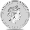 Lunar II - Hund - 5 Oz Silber 2018 *