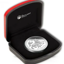 Lunar II - Hund - 1/2 Oz Silber Proof + Box + COA*