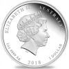 Lunar II - Hund - 1 Oz Silber Proof - farbig - 2018 Box + COA*