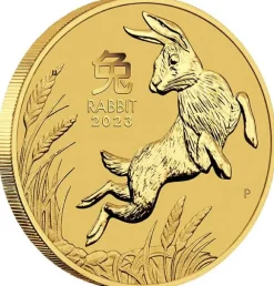 Lunar III - Hase - 2 Unze Gold 2023