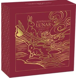 Lunar III - Hase - 1/10 Unze Gold Proof 2023 + Box + COA