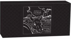 Lunar III - Ochse - 3 Coin Set Silber Proof 2021 + Box + COA*