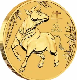 Lunar III - Ochse - 1/10 Oz Gold 2021