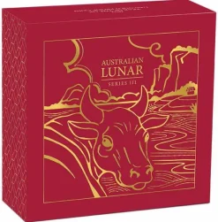Lunar III - Ochse - 1/4 Oz Gold Proof 2021 +Box +COA