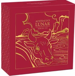 Lunar III - Ochse - 1 Oz Gold Proof 2021 +Box +COA