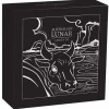 Lunar III - Ochse - 1 Oz Silber Proof + Box + COA*