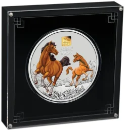 Lunar III - Pferd - 1 Kg Silber Privy Mark Gold 2026 + Box + CoA