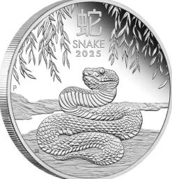 Lunar III Three-Coin-Set Silber Schlange 2025*
