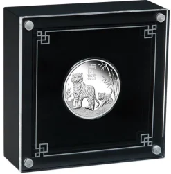 Lunar III - Tiger - 1/2 Oz Silber Proof 2022 + Box +COA*