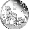 Lunar III - Tiger - 2 Oz Silber Proof + CoA 2022