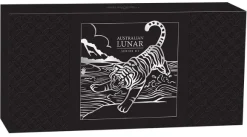 Lunar III - Tiger - Trio Set 2022 +Box +COA *