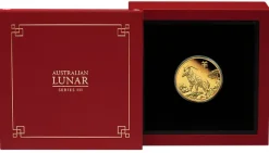 Lunar III Ziege 1/4 Oz Gold Proof 2027 + Box + COA