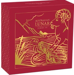 Lunar III Ziege 1/4 Oz Gold Proof 2027 + Box + COA