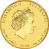 Lunar II Maus 2 Oz Gold 2008