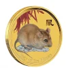 Lunar II Maus 1/4 Oz Gold farbig 2008