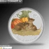 Lunar II - Maus - 1/2 Oz Silber farbig 2008*