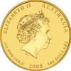 Lunar II - Maus - 1 Unze Gold 2008