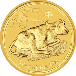 Lunar II - Ochse - 2 Unzen Gold 2009