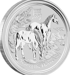 Lunar II Pferd 1 Kg Silber 2014*